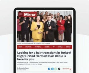 Mirror&rsquo;da Hermest Clinic haberi